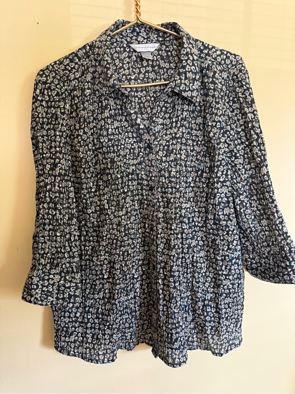 Christopher & Banks Button Down Women’s Blouse